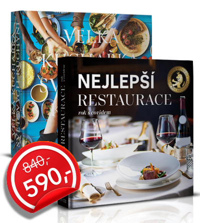 Nejlepší Restaurace 2022 – rok s covidem + Velká kuchařka světových kuchyní